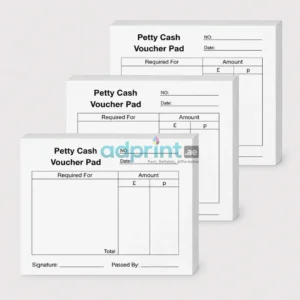 Cash Voucher Books
