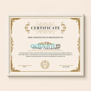 Certificates
