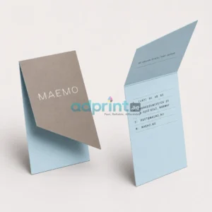 Folded Business Cards