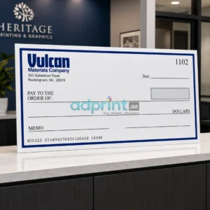 Giant Cheques