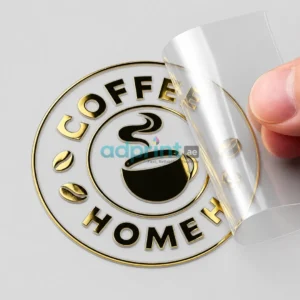Gold Foil Sticker