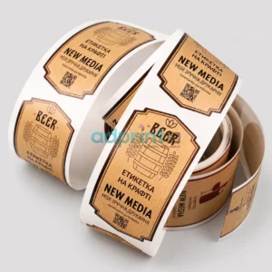 Kraft Sticker