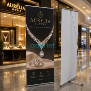 L Banner Stand