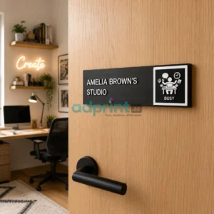 Office Door Sign