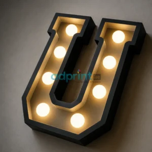 Unlit Letters